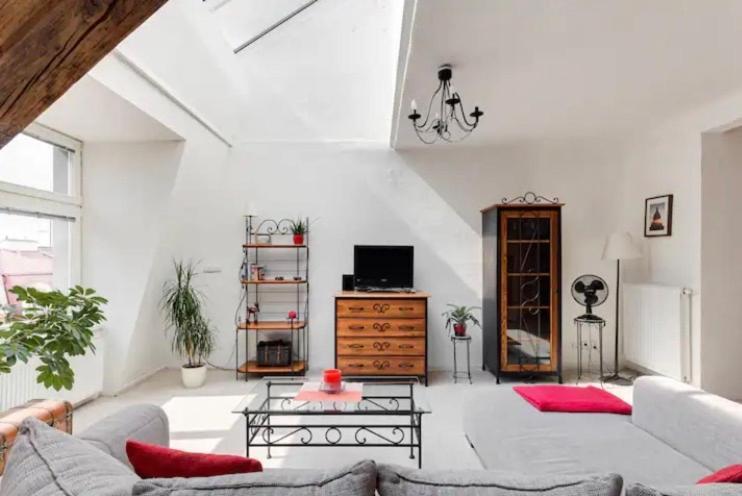 Lenka'S Cozy Red Studio + Lenka'S Cozy Gold Apartment Prag Exteriör bild